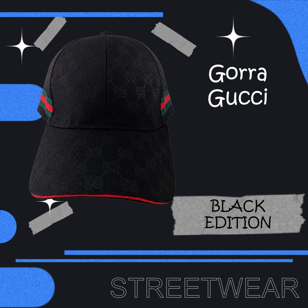 Gorra Gucci Black